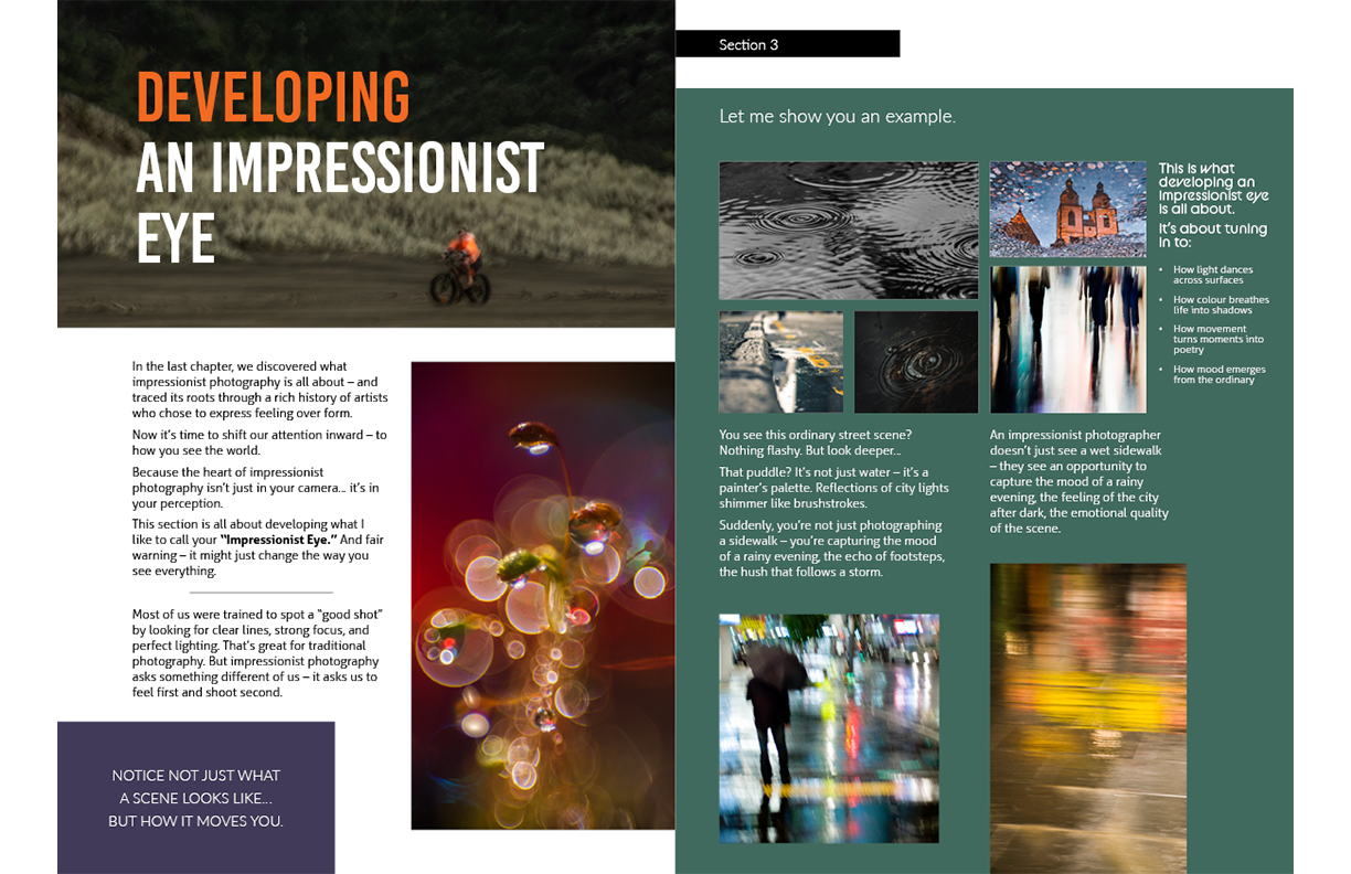 Seeing The World Differently Book sample pages